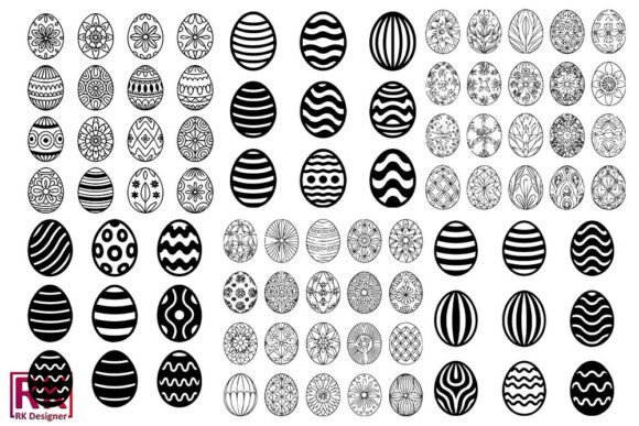 Easter Egg Design SVG Bundle