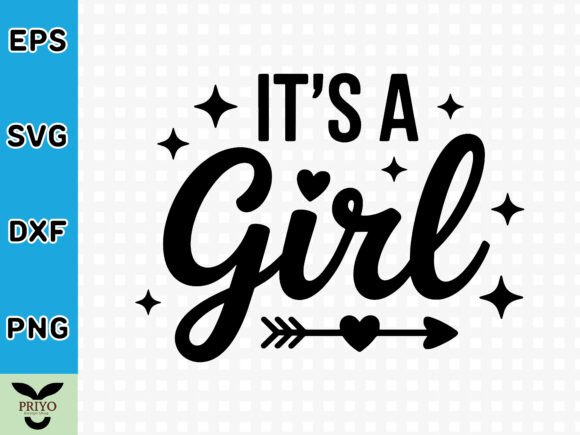 It’s a Girl SVG