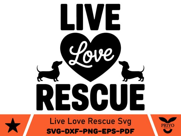 Live Love Rescue SVG: Dog & Pet Design Review